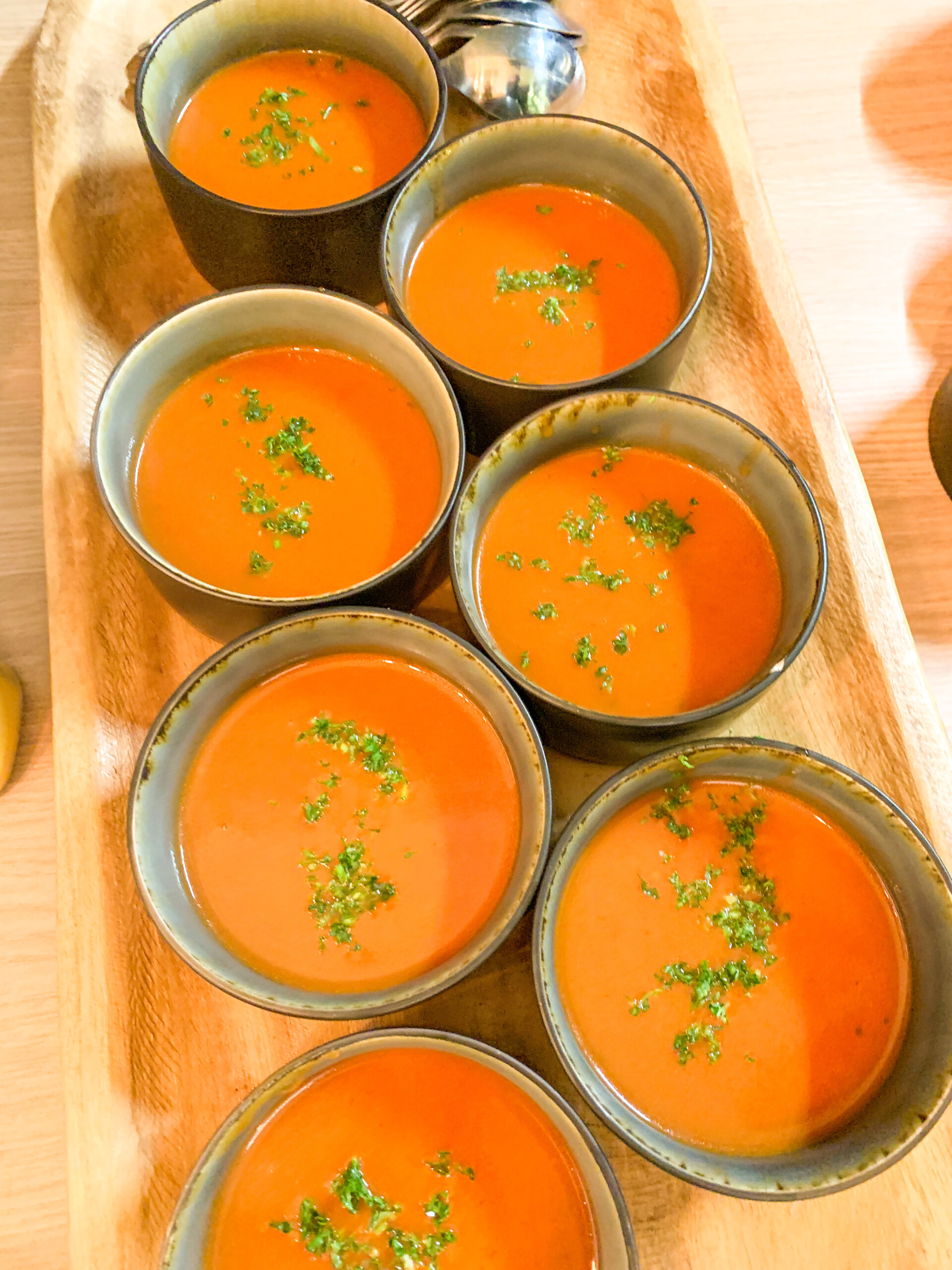 Tomatenroomsoepje of eigen keuze soepje