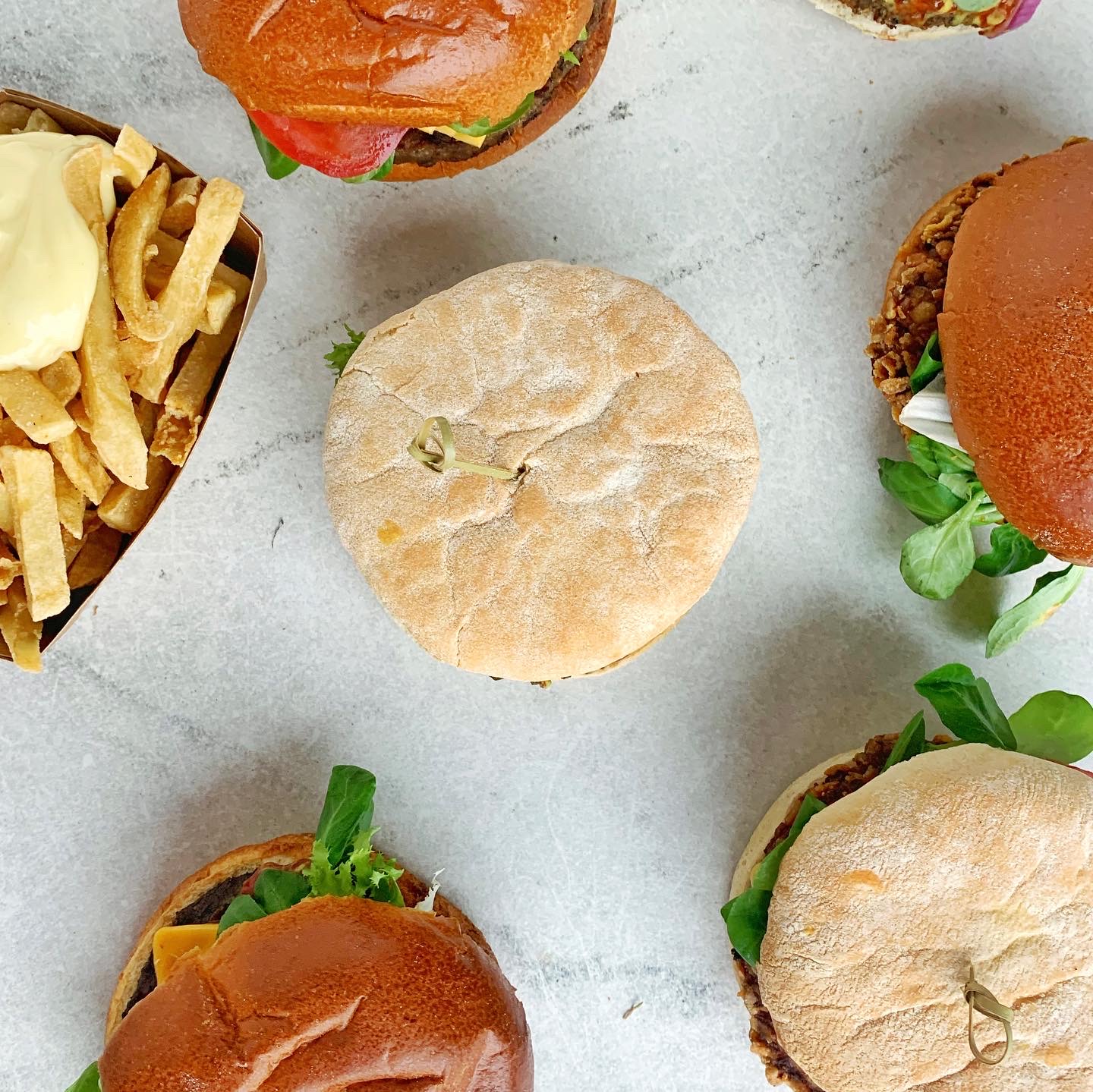 Chicken Crunchy Burger (halal)